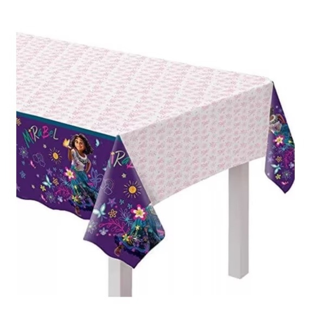 Disney Encanto Mirabel Plastic Table Cover 54 x 96 in Kids Birthday Party New